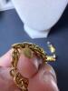 Monet Gold-Tone Necklace, Dangle Earrings, and Butterfly Brooch - 5