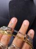 Braided Silver and Gold Tone Necklaces - 3