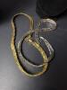 Braided Silver and Gold Tone Necklaces - 4