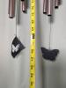 Pair of Butterfly Theme Metal Wind Chimes - 4