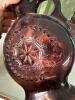 Pair of Amethyst Pressed Glass Decanters - 3