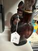 Pair of Amethyst Pressed Glass Decanters - 4
