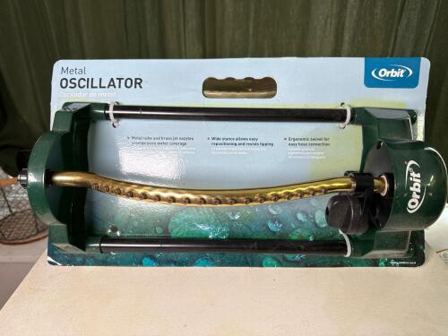 Orbit 26018 Metal Oscillating Sprinkler