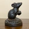 Restoration Hardware Cast Iron Mouse Doorstop