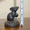 Restoration Hardware Cast Iron Mouse Doorstop - 5