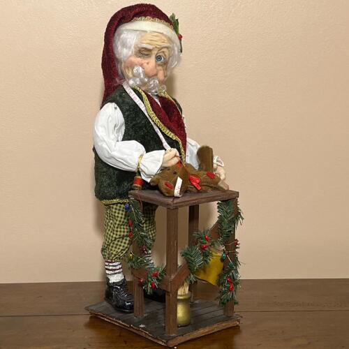 Jacqueline Kent Mender Master Christmas Figurine With Original Box