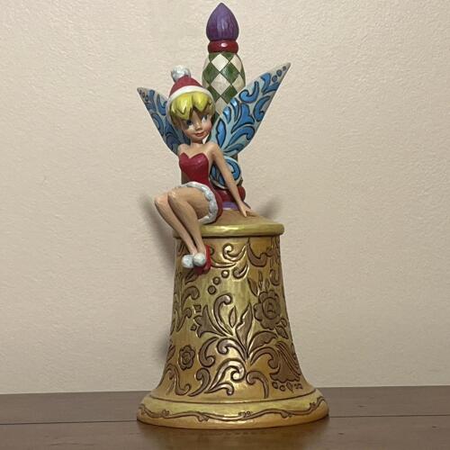 Disney Traditions Tinker Bell Holiday Bell Figurine by Jim Shore