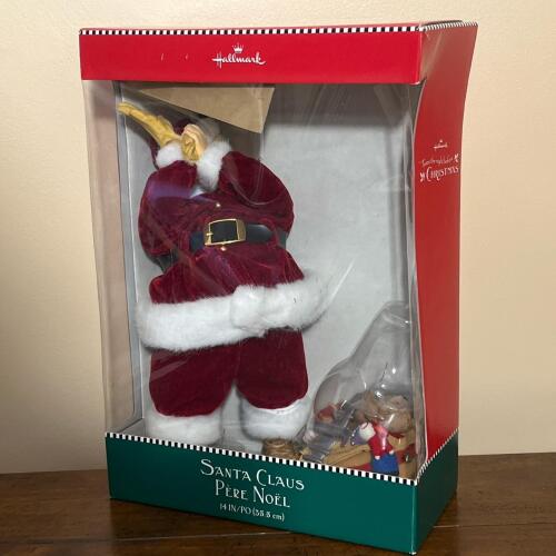 Hallmark &lsquo;Twas the Night Before Christmas Santa Claus Figurine In Box