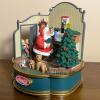 Coca-Cola Dear Santa Please Pause Here Musical Animated Christmas Figurine With Orignal Box!