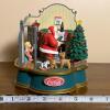Coca-Cola Dear Santa Please Pause Here Musical Animated Christmas Figurine With Orignal Box! - 4