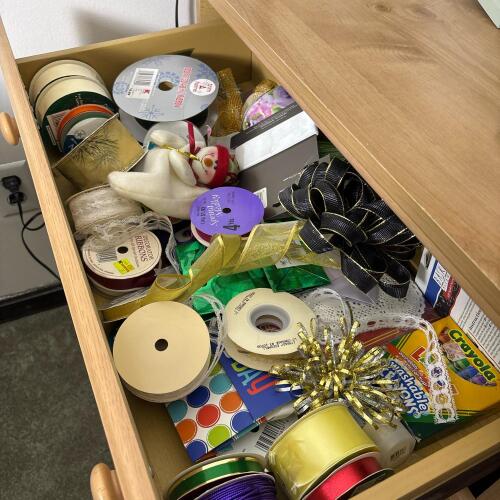 Assorted Decorative Ribbon Spools