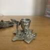 Rawcliffe Pewter Frog Jar Lid & Seagull Pewter Hummingbird Candle Holder - 6