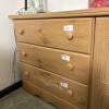 Tan Bureau with Cabinet & Drawers - 2
