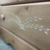 Tan Bureau with Cabinet & Drawers - 3