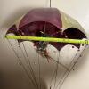 Large Hanging Santa Claus Parachute Ornament - 4