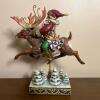 Jim Shore Heartwood Creek "Santa Did Ride" Figurine - 3