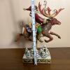 Jim Shore Heartwood Creek "Santa Did Ride" Figurine - 6