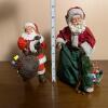 Possible Dreams Clothtique Santa with Sack & Willets Coca-Cola Santa Figures - 6