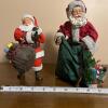 Possible Dreams Clothtique Santa with Sack & Willets Coca-Cola Santa Figures - 7