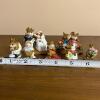 Assorted Wee Forest Folk Mouse Figurines Lot - 9