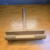 Levenger Wooden Book Stand with Adjustable Angle, Accessory Pouch, Natural Finish - 4
