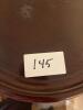 Bombay Company Mahogany Pedestal Plant Stand, 1 of 2 - 7