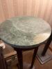 Green Marble Top Pedestal Stand - 2