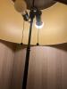 Large Metal Floor Lamp with Fabric Shade - 3