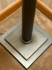 Large Metal Floor Lamp with Fabric Shade - 5