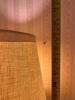 Large Metal Floor Lamp with Fabric Shade - 6