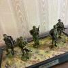 Franklin Mint "Jungle Squad" Pewter Military Diorama by Ron Spicer - 3