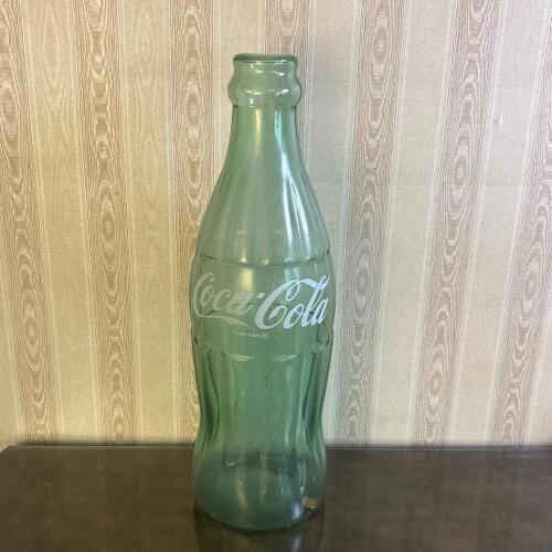 Large 20" Glass Coca-Cola Bottle