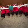 Trio of Dakin Coca-Cola Santa Claus Dolls - 5