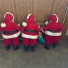 Trio of Dakin Coca-Cola Santa Claus Dolls - 6