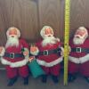 Trio of Dakin Coca-Cola Santa Claus Dolls - 9