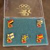 1984 Los Angeles Olympics Coca-Cola Flag Pin Collection &ndash; Egypt, Sweden and More - 4