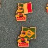 1984 Los Angeles Olympics Coca-Cola Flag Pin Collection &ndash; Canada, Brazil and More - 6