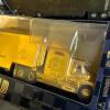 Pair of Racing Champions NASCAR Dr Pepper 1:64 Gold and Platinum Plated Transporter Sets - 4