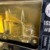 Pair of Racing Champions NASCAR Dr Pepper 1:64 Gold and Platinum Plated Transporter Sets - 7