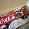 Pair of Coca-Cola Holiday Tractor Trailer Die-Cast Trucks in Boxes - 6