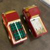 Pair of Buddy L Corp. Japan Coca-Cola Delivery Pickup Trucks - 2