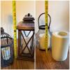 Set of 4 LED Candle Lanterns