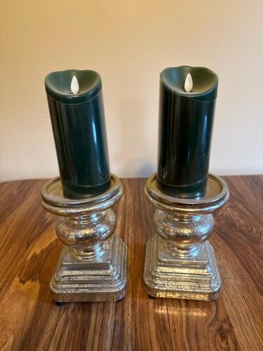 Luminara Green Moving Flame LED Candles
