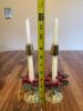 Baldwin Brass Candlestick Holder Pair - 3