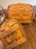 Longaberger Handwoven Basket Set - 5
