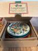 Longaberger Christmas Collection Baskets & Sounds of the Season 1994 Pewter Ornament Set - 3