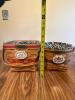 Longaberger Christmas Collection Baskets & Sounds of the Season 1994 Pewter Ornament Set - 4