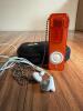 Apple iPod Shuffle 1st Gen White/Orange with Case