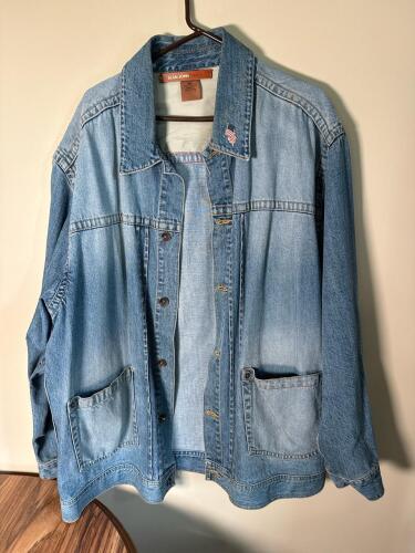 Sean John XXL Denim Jacket with Pin