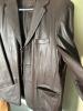 Stafford XL Brown 100% Genuine Leather Blazer Jacket - 2
